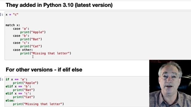 How to do a switch statement in Python смотреть онлайн