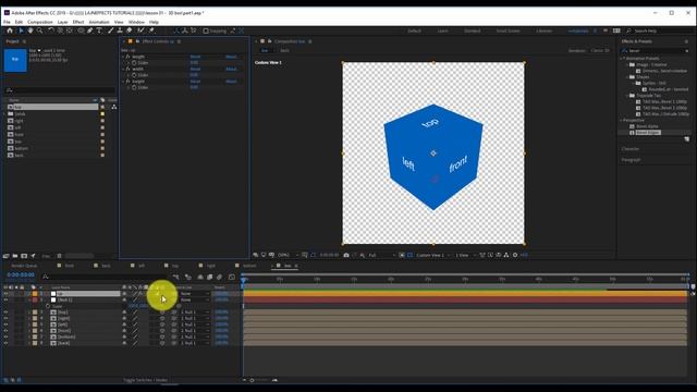 How to Create 3D BOX in After Effects - After Effects Tutorial (Part 01) смотреть онлайн