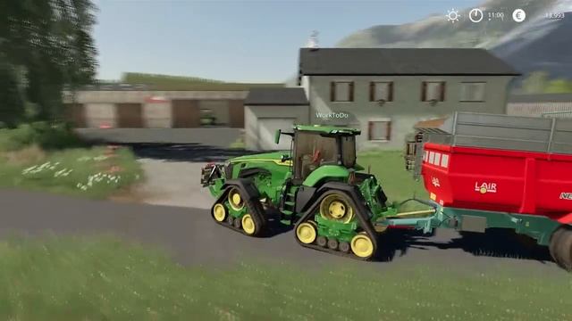 ?? My New John Deere Farm in Alsace, John Deere X9 Harvester│Wahlbach│Multiplayer│FS 19│Timelapse#1 смотреть онлайн