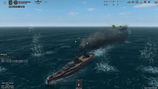 Уничтожаем Дредноуты США в Ultimate admiral: Dreadnoughts! смотреть онлайн