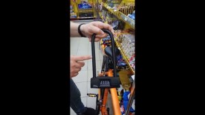 Обзор. Замок-скоба  для велосипеда