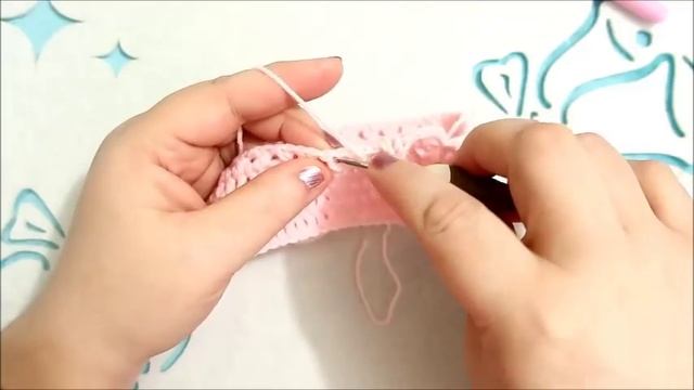 ПОВЯЗКА НА ГОЛОВУ ДЛЯ ДЕВОЧКИ КРЮЧКОМ. КОРОНА. МАСТЕР КЛАСС ДЛЯ НАЧИНАЮЩИХ. смотреть онлайн