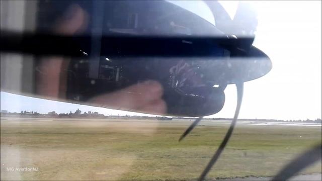 ALL BLACK LIVERY Air New Zealand ATR 72-600 Takeoff Christchurch Airport смотреть онлайн