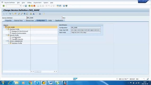 Create configure and test sap web service using Function Module and soamanager смотреть онлайн