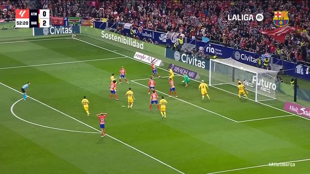 ATLETICO DE MADRID 0 vs 3 FC BARCELONA | LALIGA 2023/24 MD29 смотреть онлайн