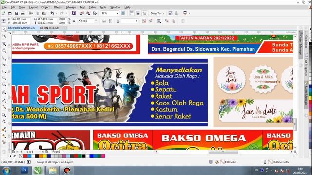 FREE DOWNLOAD 19 DESAIN BANNER CAMPUR #3