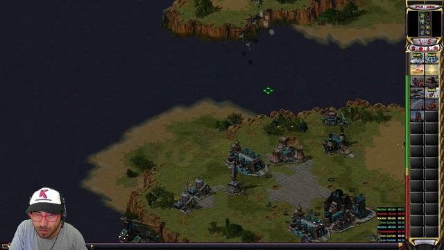 Cool Tsunami map 🌊⛈️ No editions pure Gameplay Red Alert 2 Yuri's Revenge online multiplayer смотреть онлайн