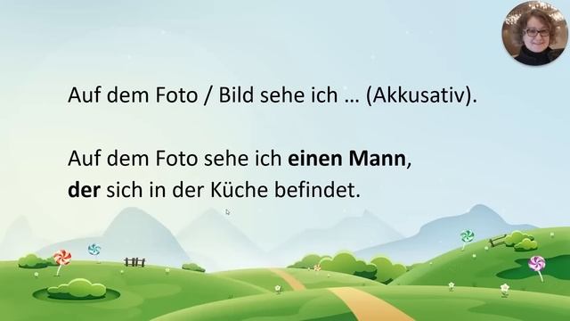 Auf Dem Bild Sehe Ich