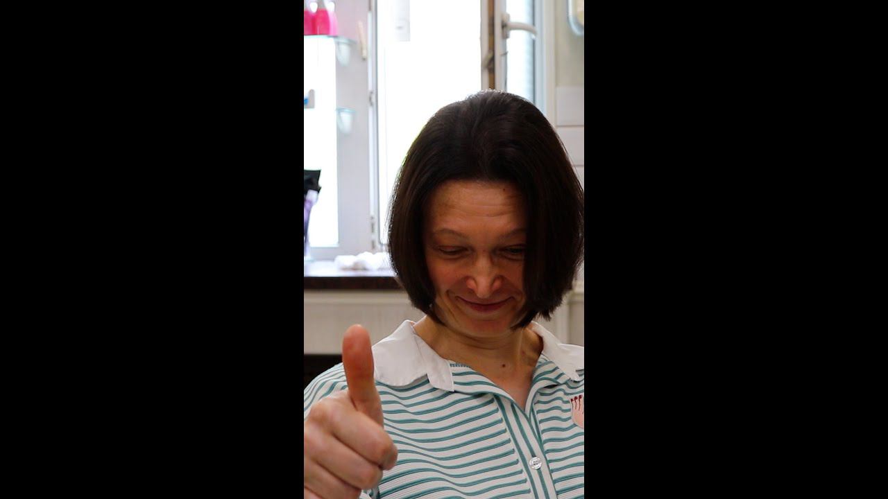 Холодный коричневый цвет волос #shorts смотреть онлайн