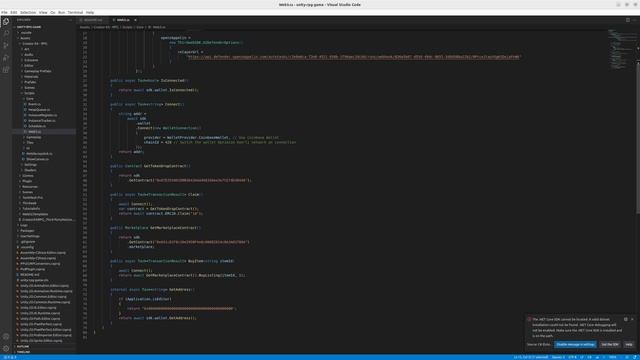 Thirdweb Unity? Game with Blockchain transactions?! If you want to learn how check this out! смотреть онлайн
