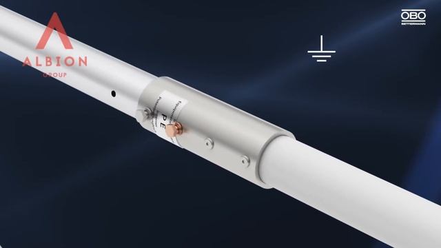 Система изолированных молниеприемных мачт с токоотводом OBO isCon® смотреть онлайн