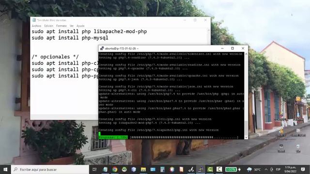 Configurando mi primera página PHP en Apache sobre AWS EC2 смотреть онлайн