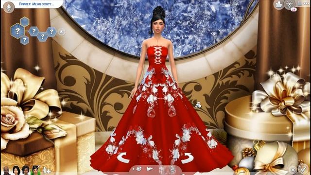 The Sims 4 Сам себе модельер - Платье "12 ударов часов" смотреть онлайн