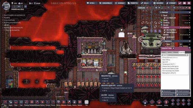 Ep 28 : How to steal a planets core : Oxygen not included Spaced out смотреть онлайн