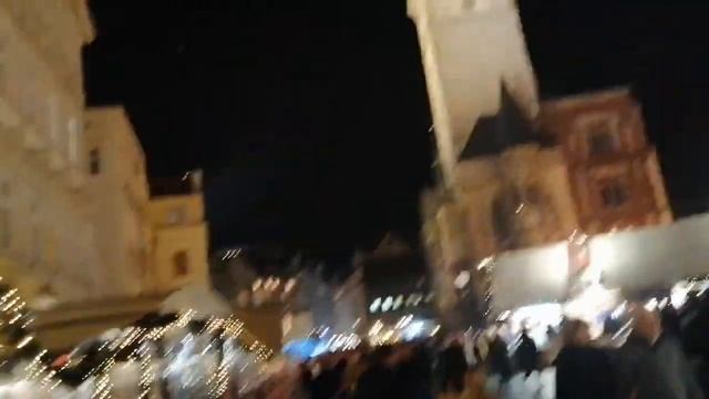 Прага рождественская. Староместская площадь. смотреть онлайн