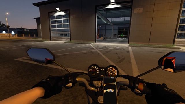Euro Truck Simulator 2 1.49 Обзор мода мотоцикл Honda Titan 2008 смотреть онлайн