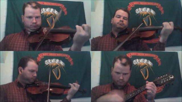 Glen Road to Carrick 3 fiddles, mandolin Peter Kent смотреть онлайн