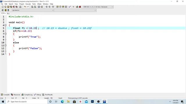 Difference between float and double in C language |Program implementation| Hindi| смотреть онлайн