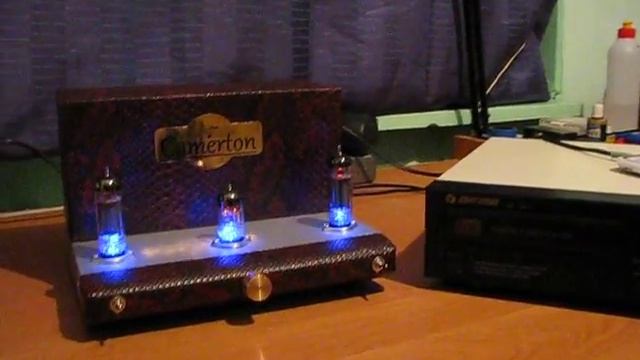 Ламповый однотактный стерео усилитель 6П14П+6Н2П смотреть онлайн