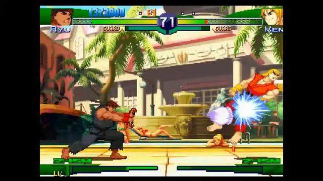 Street Fighter Zero 3 - Evil Ryu Arcade Mode смотреть онлайн