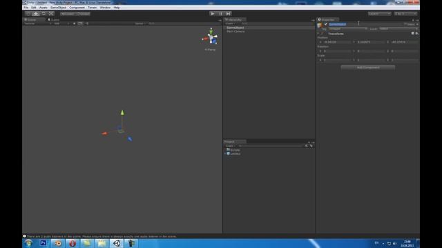 Unity урок, экспорт смотреть онлайн