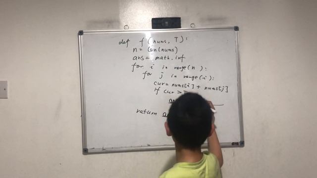 Day 182 - Teaching Kids Programming - Lowest Sum of Pair Larger than Target via Two Pointer смотреть онлайн