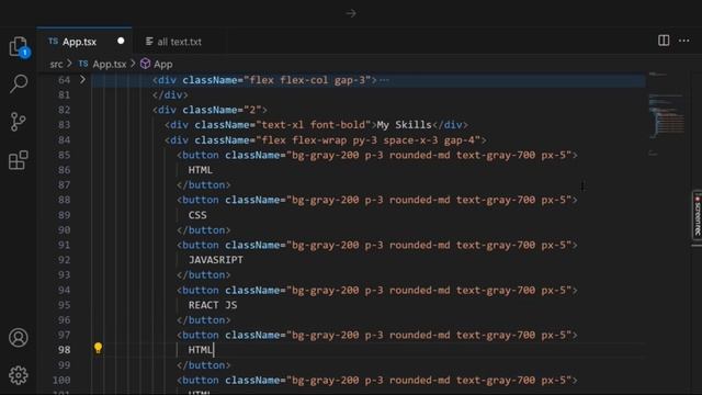 Modren Portfolio with Tailwind CSS , React Js & Vite | No Vocals | #portfolio #website #begginers смотреть онлайн