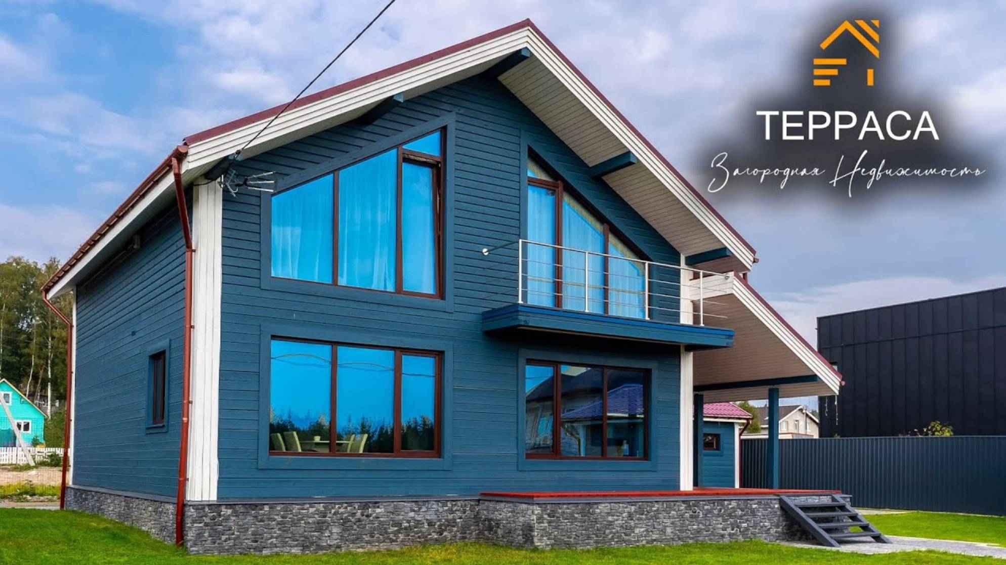 😎СТИЛЬНЫЙ ПРОЕКТ У ФИНСКОГО ЗАЛИВА | Теплые полы | Высокие потолки | Гараж | смотреть онлайн