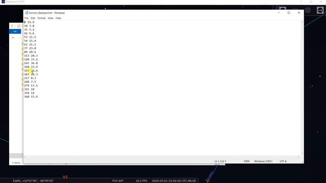 Displaying Your Local Horizon in Stellarium -- A Simplified Approach смотреть онлайн