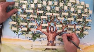 Броня РОДА «Родословное Древо» для самостоятельного заполнения прямых родственных связей. RodMir.co