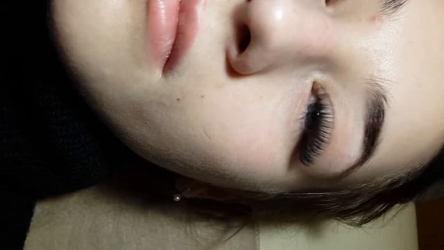 Объемное наращивание ресниц смотреть онлайн