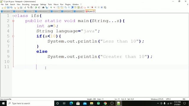 If else Statements in java with example | nested if else statements in java смотреть онлайн