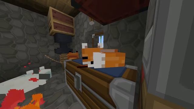 Minecraft Sleeping Fox Ambient Noises 1h смотреть онлайн