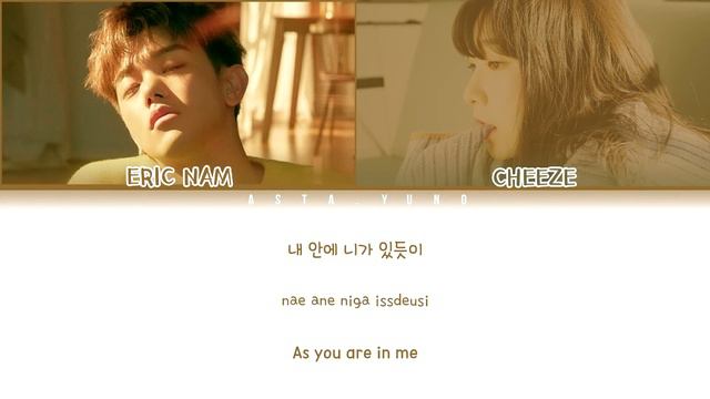 Eric Nam, CHEEZE (에릭남, 치즈) - PERHAPS LOVE (사랑인가요) (Prod.By 박근태) LYRICS (Color Coded/Han/Rom/Eng/가사) смотреть онлайн