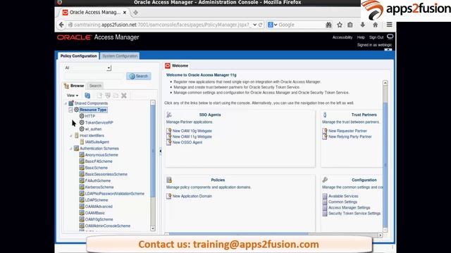 How to Register Webgate in Oracle Access Manager (OAM) смотреть онлайн