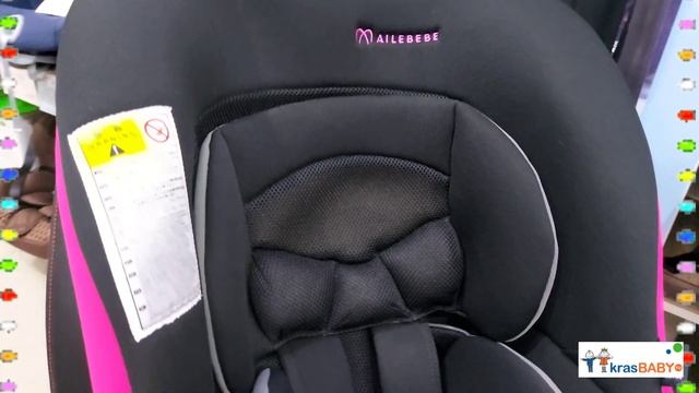 Детское автокресло Ailebebe Carmate Kurutto Cute Fix 0-18кг смотреть онлайн