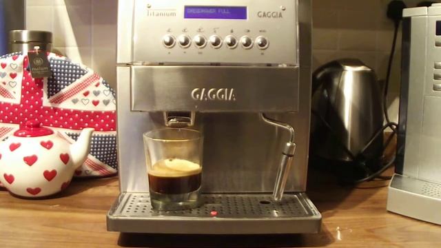 Gaggia Titanium смотреть онлайн