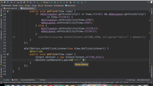 Android floating action button animations смотреть онлайн