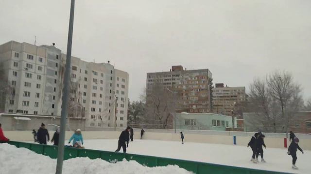 Воронеж,каток в январе 2022 смотреть онлайн