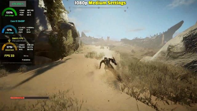 Atlas Fallen : GTX 1050TI - 1080p All Settings смотреть онлайн