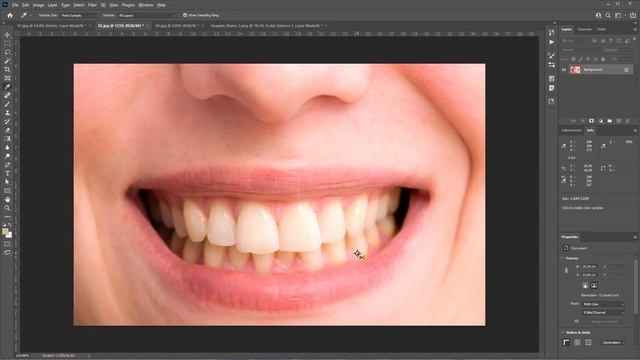 Como Clarear dentes no Photoshop смотреть онлайн