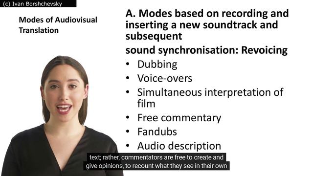 Audiovisual Translation. Lecture 1. Definition.