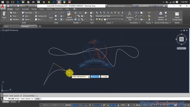 AutoCAD Architecture Training in Urdu/Hindi |AutoCAD Spline Command | AutoCAD Ray Command 06 смотреть онлайн