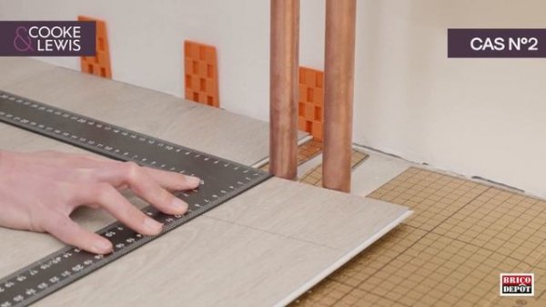 Comment couper des lames pvc clipsables ? Cooke & Lewis