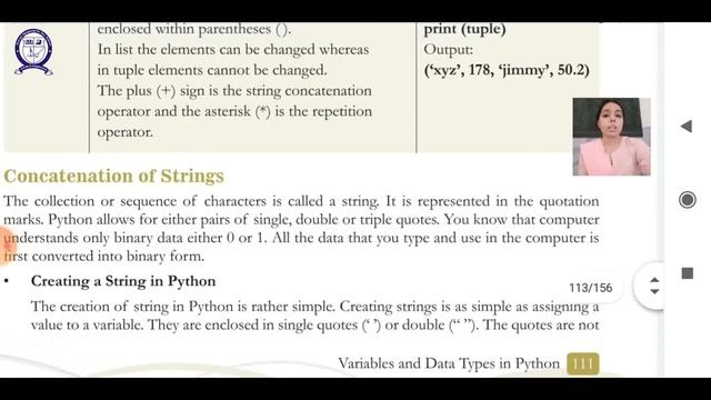 Class-7 || Computers || Ch-9 || Variables and Data Type in Python смотреть онлайн