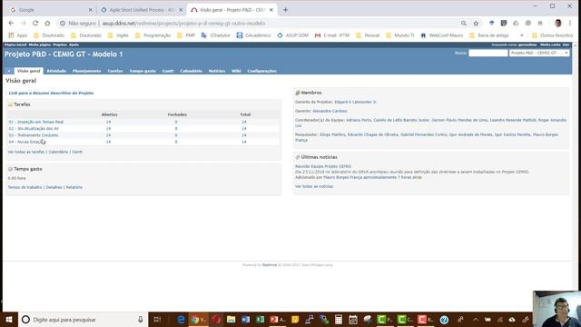 Redmine - Vídeo 1 - Visão Geral do Projeto смотреть онлайн