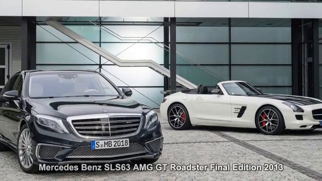 #1825. Mercedes Benz SLS63 AMG GT Roadster Final Edition 2013 (лучшее видео) смотреть онлайн
