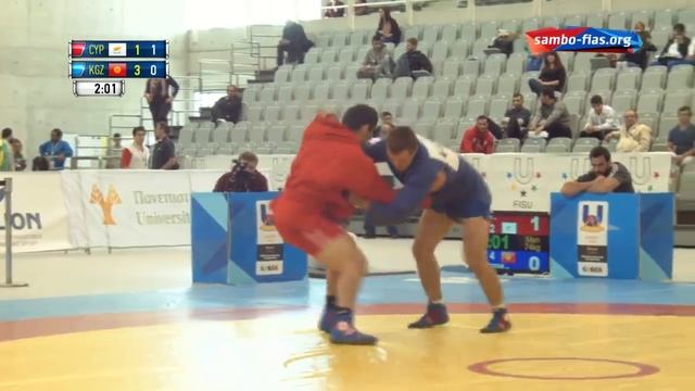 WORLD UNIVERSITY SAMBO CHAMPIONSHIPS 2016 3-1 смотреть онлайн