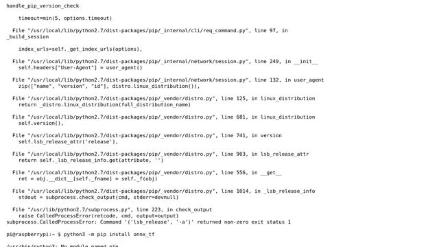 Raspberry Pi: Can't install python packages & pip module not found смотреть онлайн