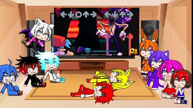 @NMI264  Sonic Characters reacts to FNF Sally.exe Triple Trouble (Cream,Amy,Sally exe gangs) смотреть онлайн